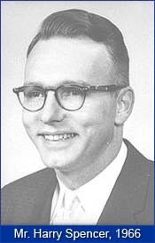 Harry Spencer, founder, photographed in 1966
