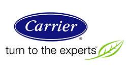 carrier turn to the experts logo with leaf