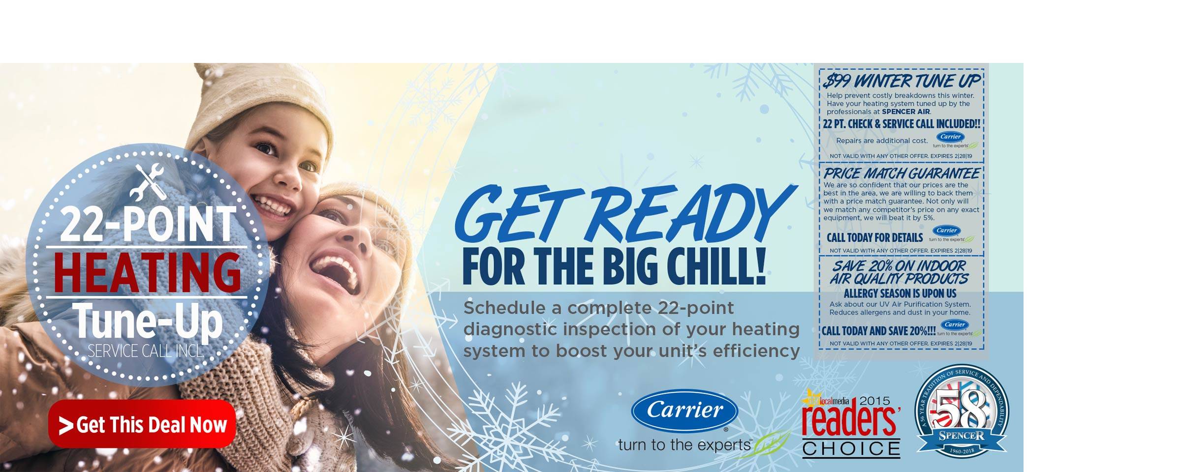 get ready for the big chill 22 point heating tune-up best deal