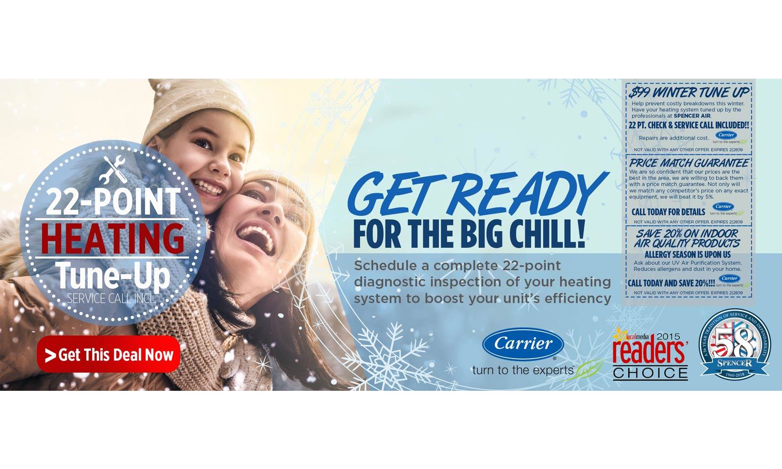 get ready for the big chill 22 point heating tune-up best deal