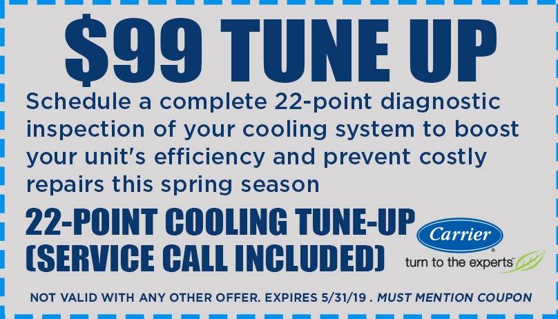 Spencer $99 tune up Coupon get 22 point cooling tune up