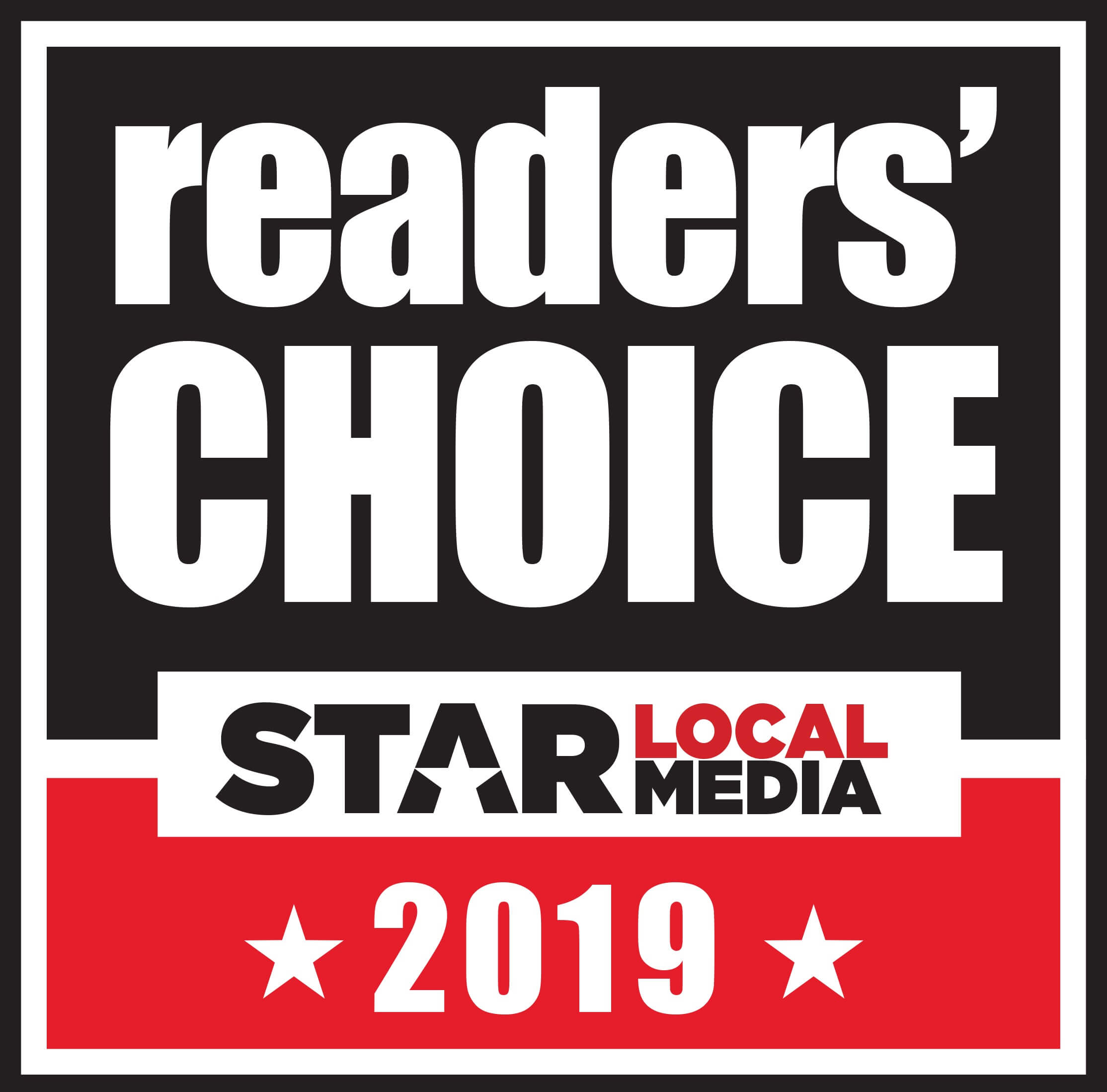 Readers CHOICE star local media 2019